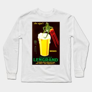 Brasserie Lengrand Ad Long Sleeve T-Shirt